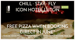 Desktop Screenshot of iconhotelluton.com